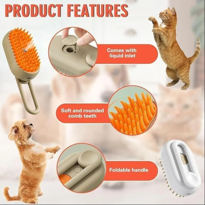 Snuzzle Pet Mist massage Brush
